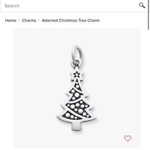 James Avery Christmas Charm